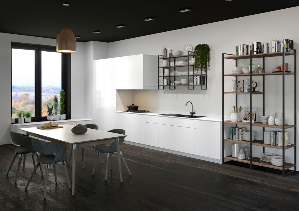 Готовое решение YouK #17 идеально для кухни Kessebohmer