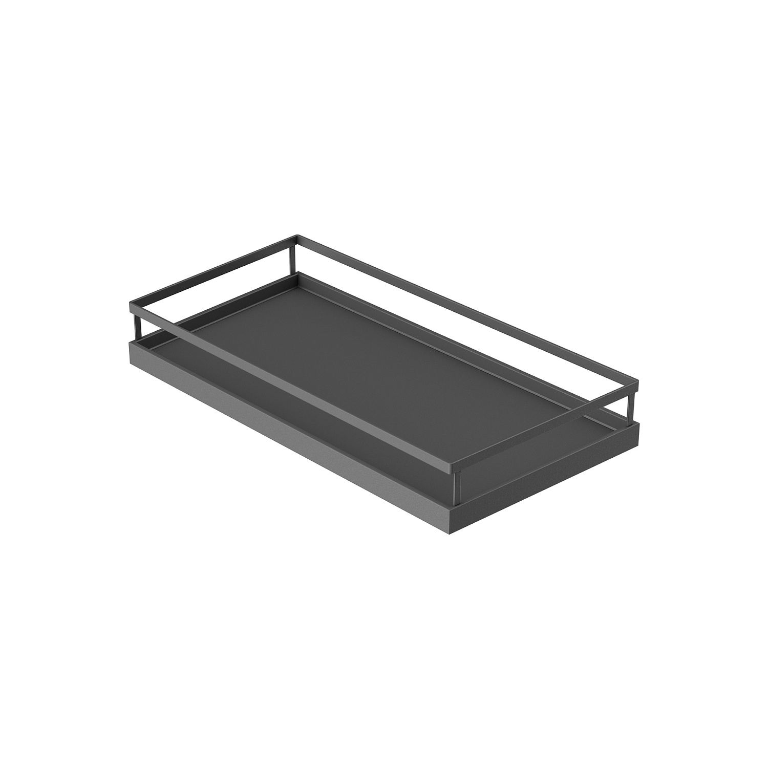 Полка Комфорт II 200 мм Арена СТИЛЬ цвет АНТРАЦИТ